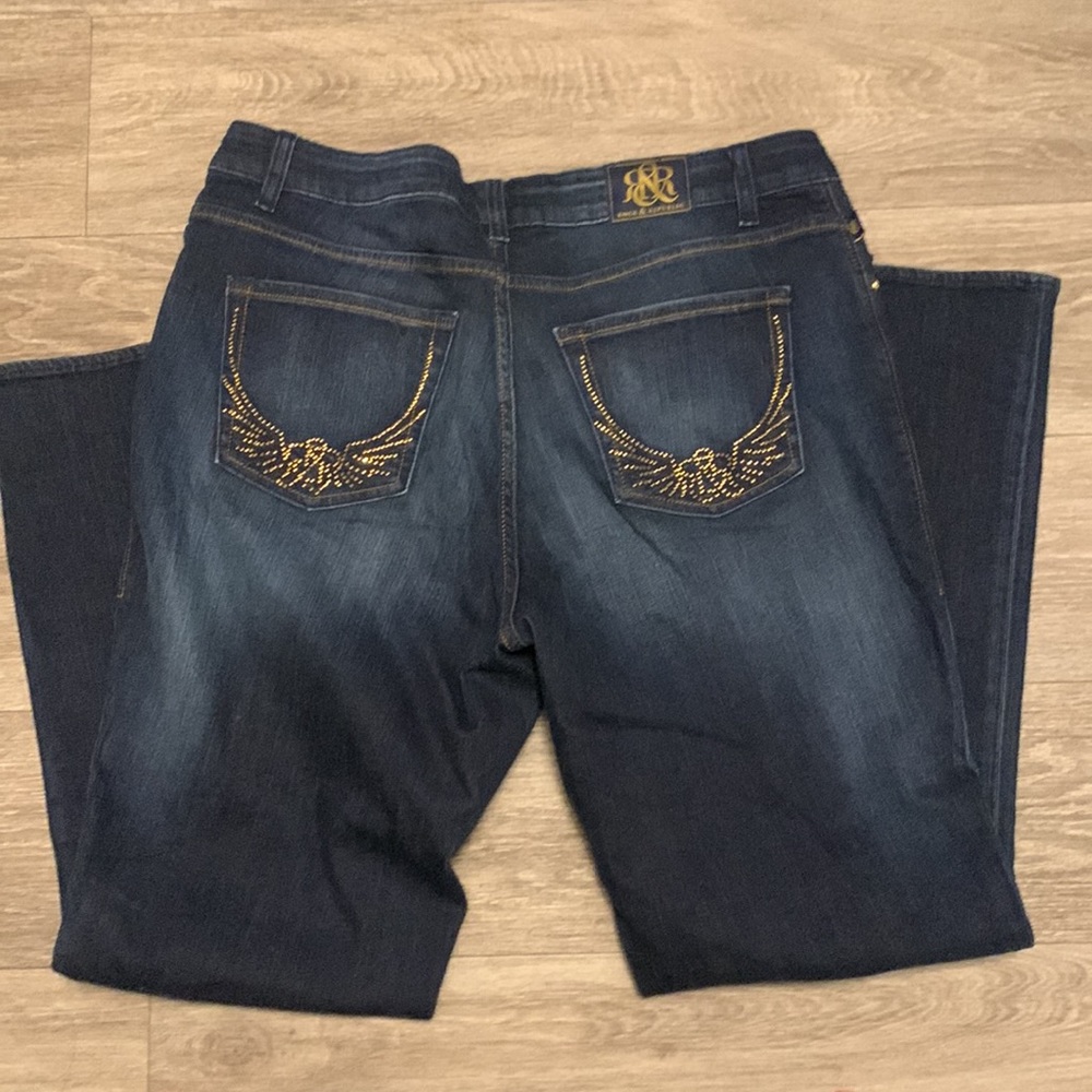 - NWOT Rock Republic Boot cut jeans 16W short NWOT